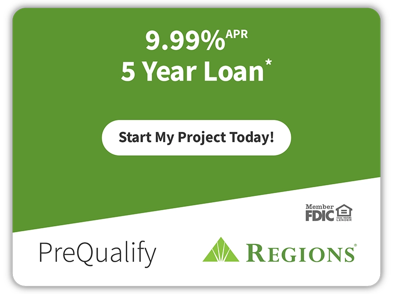 Regions 5 year financing offer image.